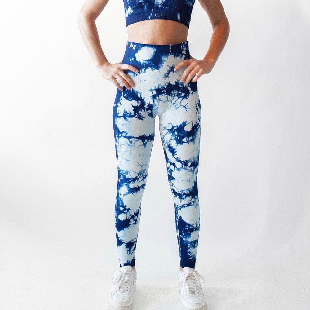Set Active Blue Crush Leggings